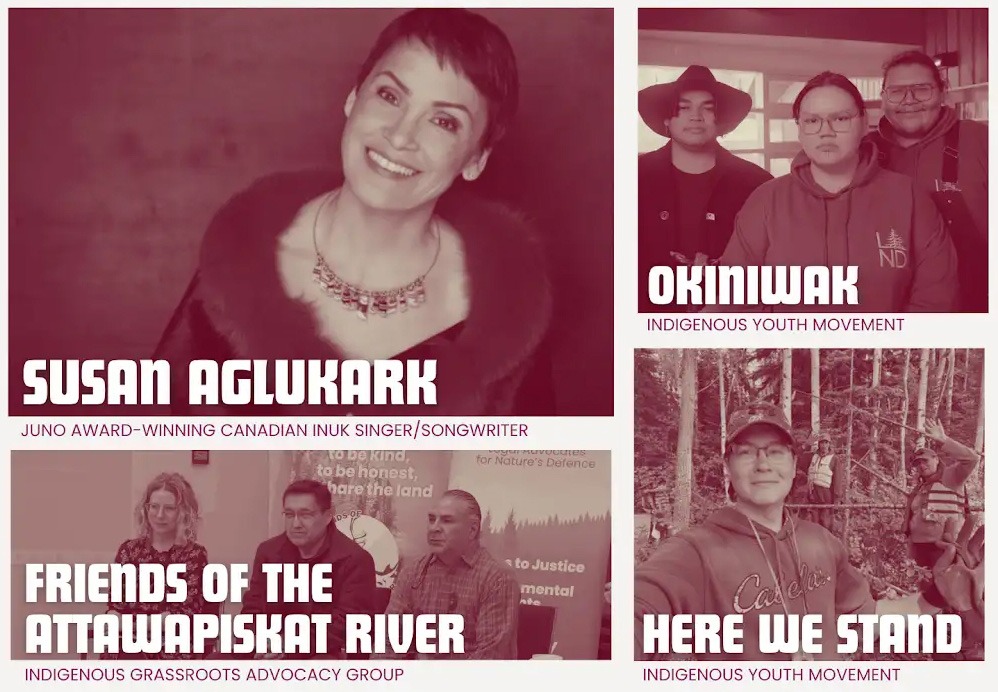 Together For Nature Tour performers in Ontario