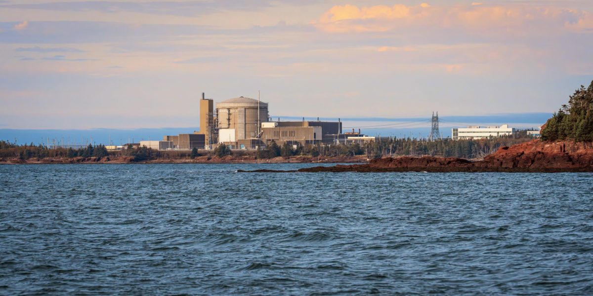 Point Lepreau Nuclear Generation Station, Bay of Fundy, New Brunswick (Photo credit: Eleven North Visuals)